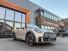 MINI Cabrio - 2.0 John Cooper Works JCW Pack F1 aut Rooftopgrey/Bruin leer/Camera/Navi/Hk/Vol