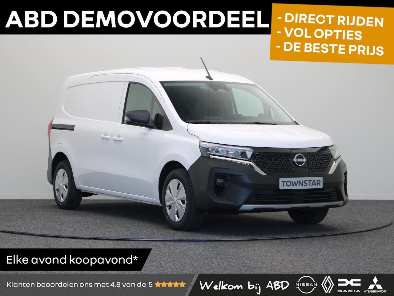 Nissan Townstar - N-Connecta L2 44 kWh | WLTP 279km | Achteruitrjcamera | Climate control | Apple carplay/An - AutoWereld.nl
