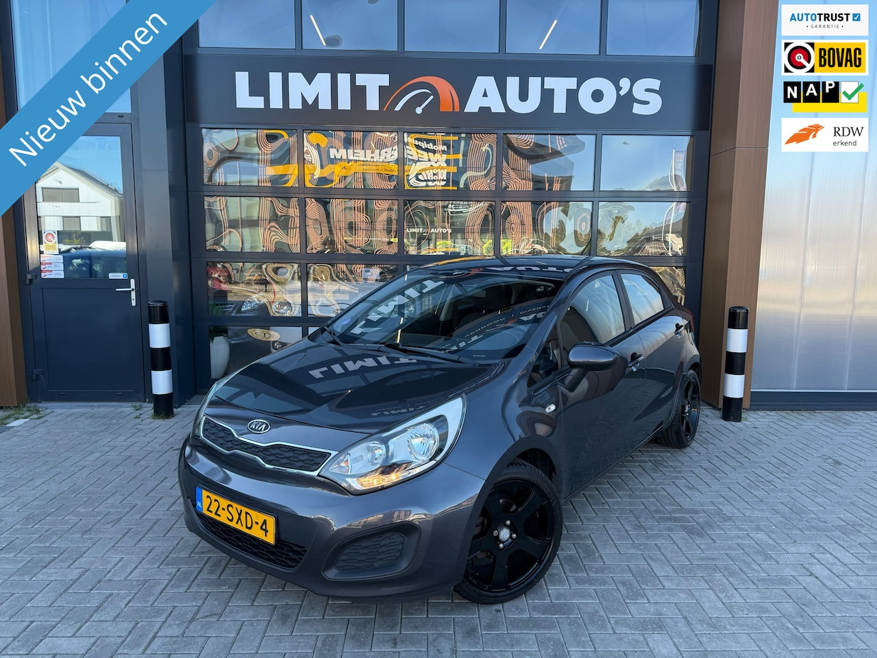 Kia Rio - 1.2 CVVT Comfort Pack/Airco/Elek.Ramen/Lmv/Nap - AutoWereld.nl