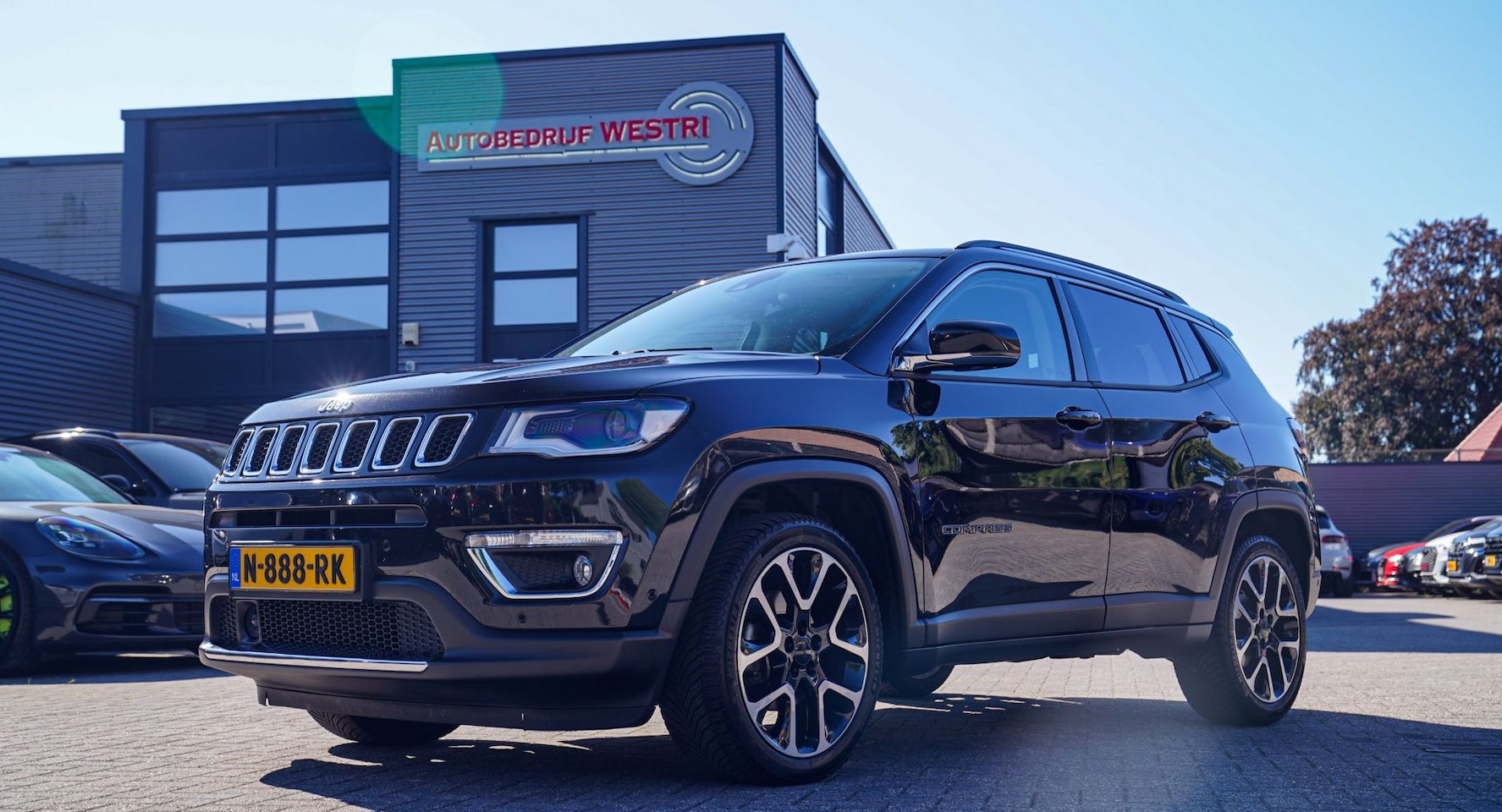 Jeep Compass - 1.3T Limited | Automaat | Stoelverwarming | Luxe Leder | Park Assit | Climatronic | Camera - AutoWereld.nl