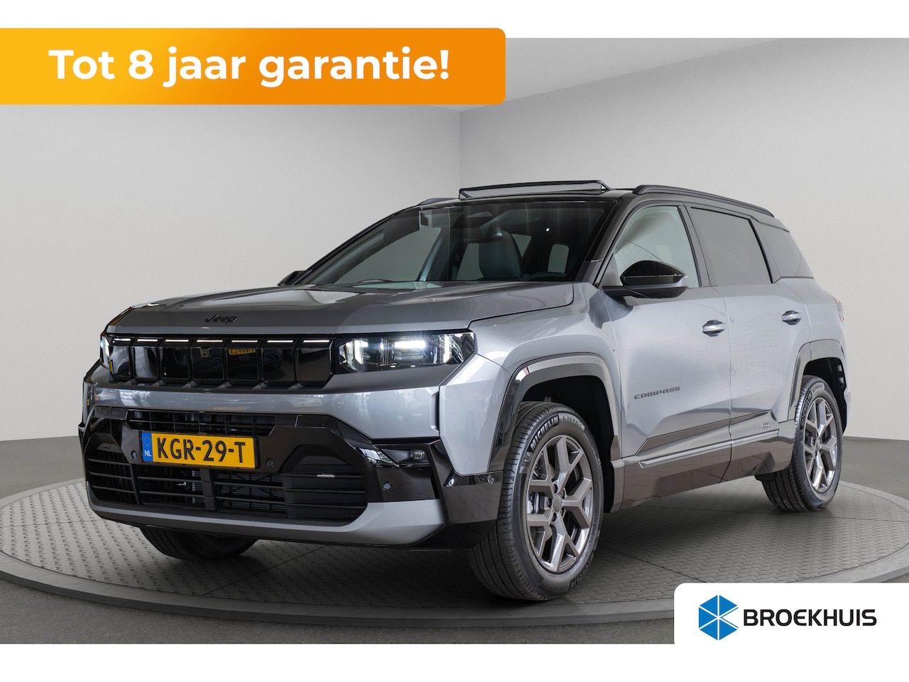 Jeep Compass - 1.2 e-Hybrid First Edition | Panoramadak | Camera | Premium Audio | Elektrische Achterklep - AutoWereld.nl