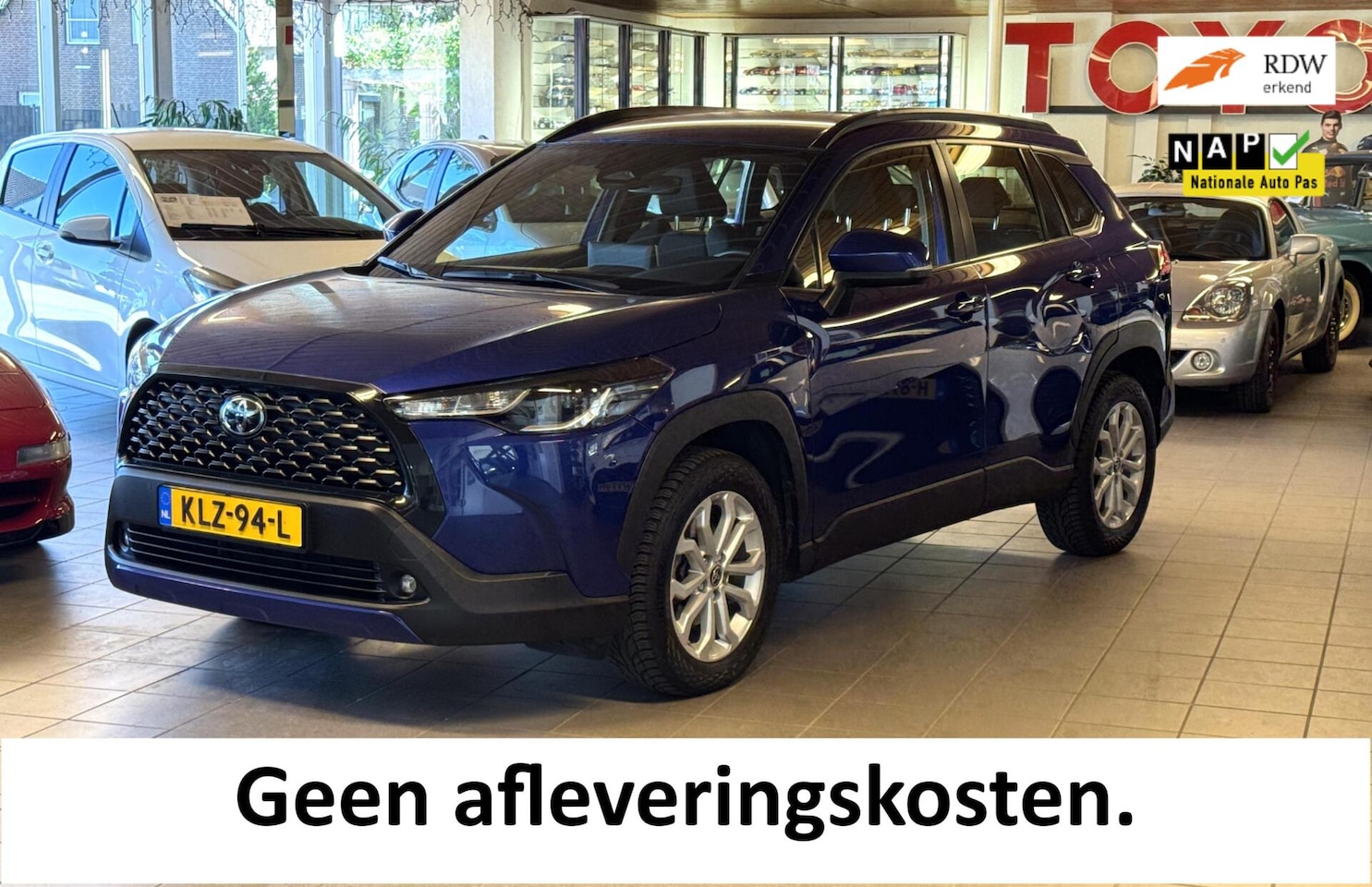 Toyota Corolla Cross - Hybrid 140. 11-2024 Carplay, Dodehoek parkeer sensoren - AutoWereld.nl