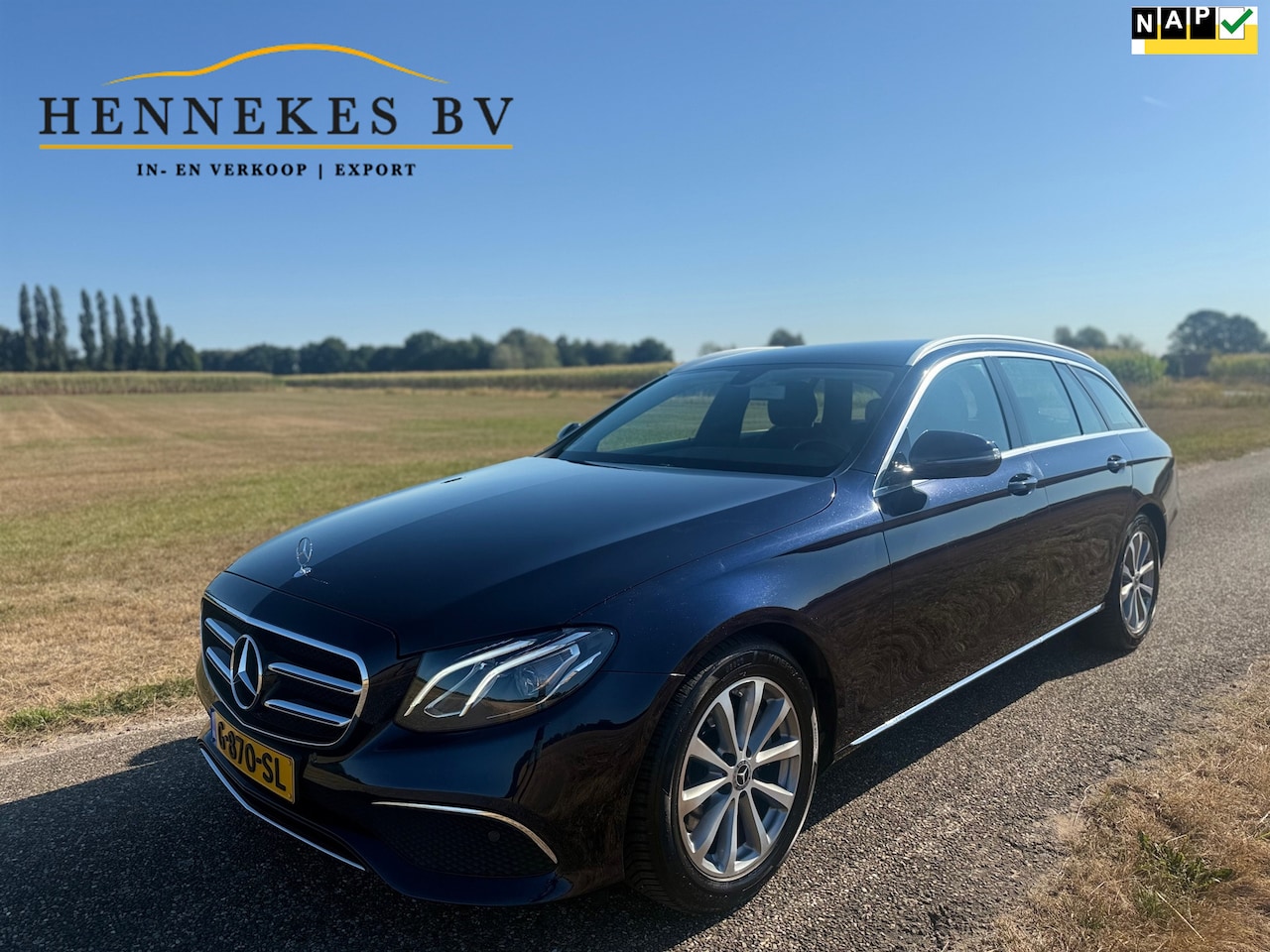 Mercedes-Benz E-klasse Estate - 200 Business Solution widescreen sfeerverlichting trekhaak - AutoWereld.nl