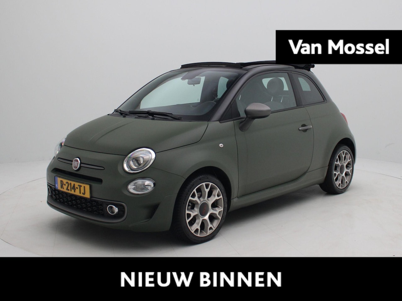 Fiat 500 - 1.0 Hybrid Sport | Cabrio | Navigatie | Climate Control | - AutoWereld.nl