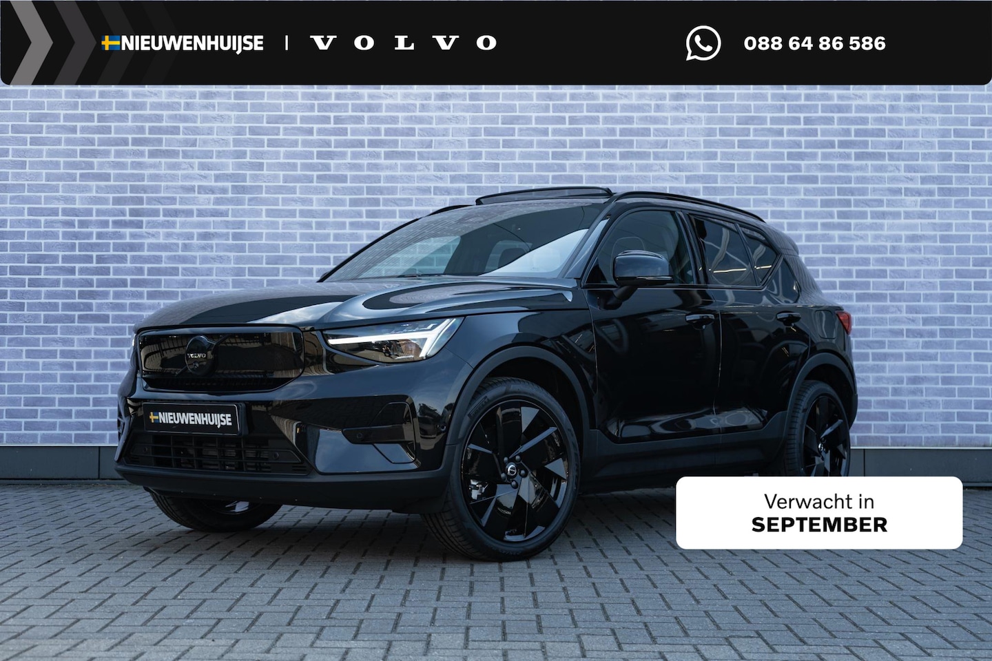 Volvo EX40 - Single Motor Extended Range Ultra 82 kWh | Black Edition | Europa | Schuif-/Kanteldak | Ha - AutoWereld.nl