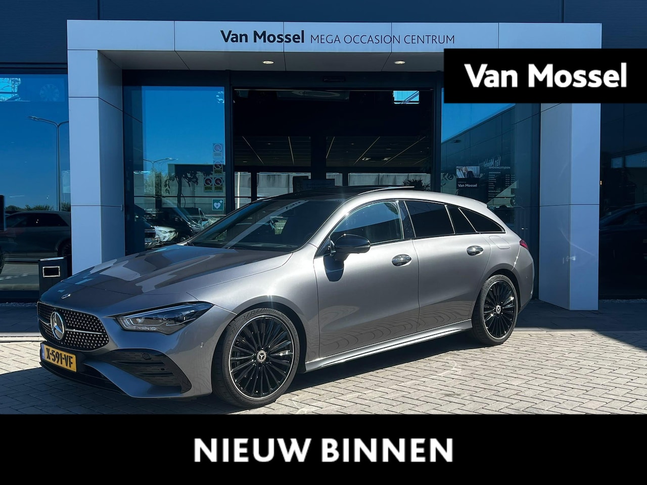 Mercedes-Benz CLA-klasse Shooting Brake - 180 AMG Line | PANO | HUD | ACC | 360 CAMERA | MEMORY | STOELVERWARMING | LANE ASSIST | SF - AutoWereld.nl