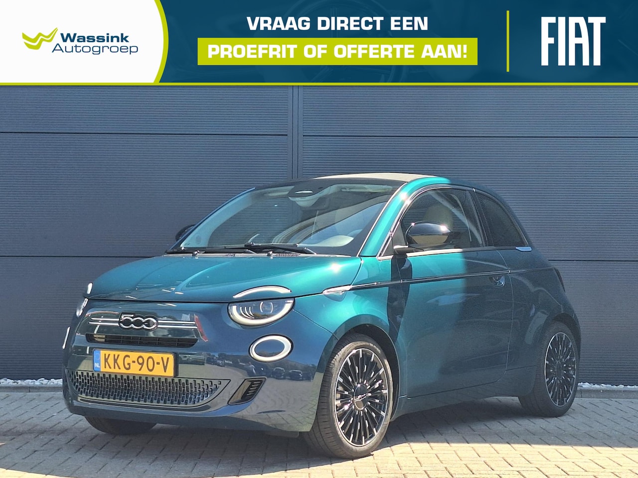 Fiat 500 - 1.0 Hybrid La Prima 1.0 Hybrid La Prima - AutoWereld.nl