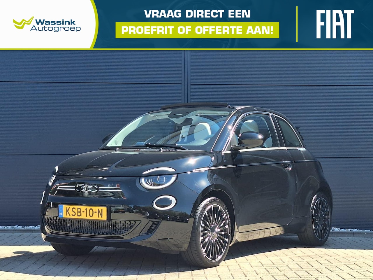 Fiat 500 C - La Prima 42 kWh - AutoWereld.nl