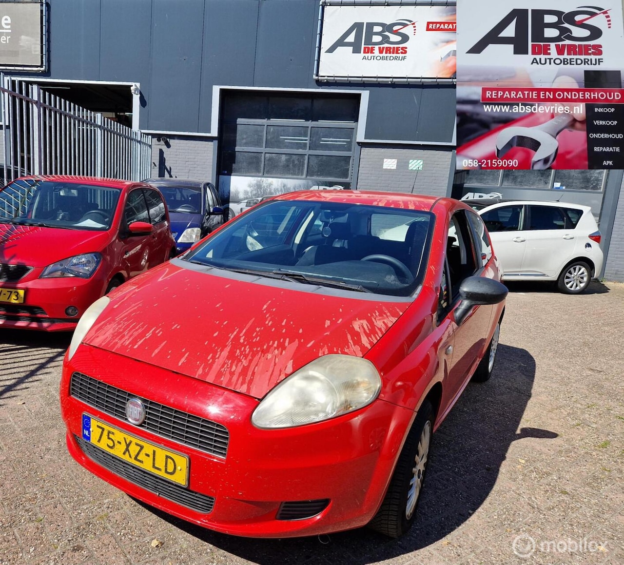 Fiat Punto - 1.2 Classic Edizione Cool INRUILER ZOMEE - AutoWereld.nl