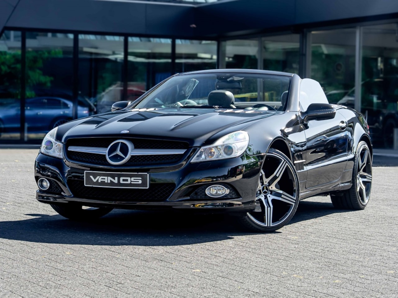 Mercedes-Benz SL-klasse Roadster - SL 350 AMG | Harman & Kardon | Memory | Leer | Top staat - AutoWereld.nl