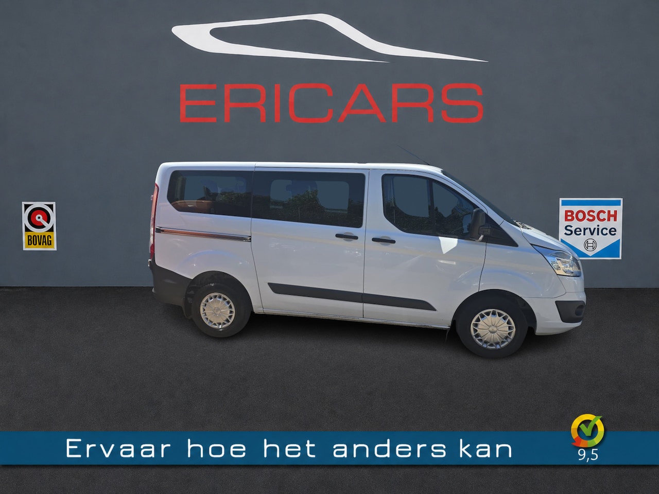 Ford Transit Custom - 300 2.2 TDCI L1H1 Trend 9 Persoons - AutoWereld.nl
