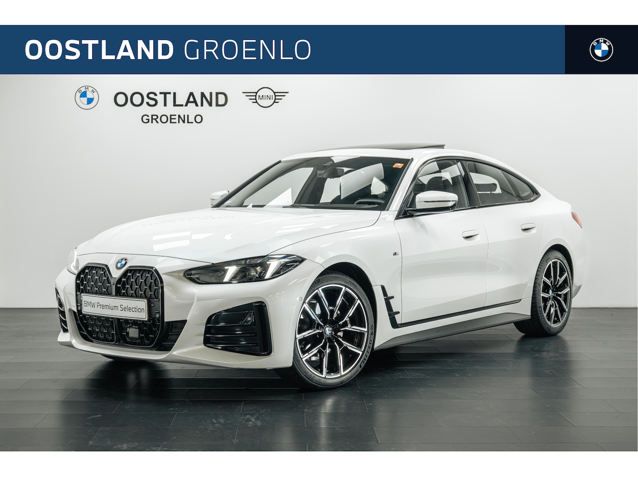 BMW 4-serie Gran Coupé - 420i M Sport Automaat / Schuif-kanteldak / M Sportonderstel / Keyless Entry / Parking Assi - AutoWereld.nl