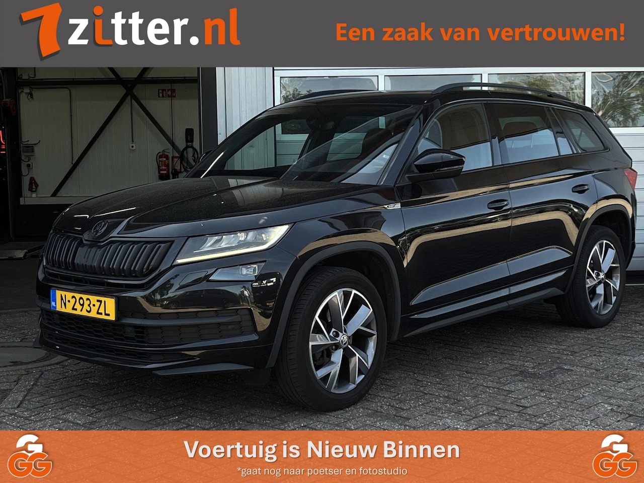 Skoda Kodiaq - 1.5 TSI Sportline Business 7-Persoons Panoramadak, Sportstoelen, ACC, Stoel/Stuurverwarmin - AutoWereld.nl
