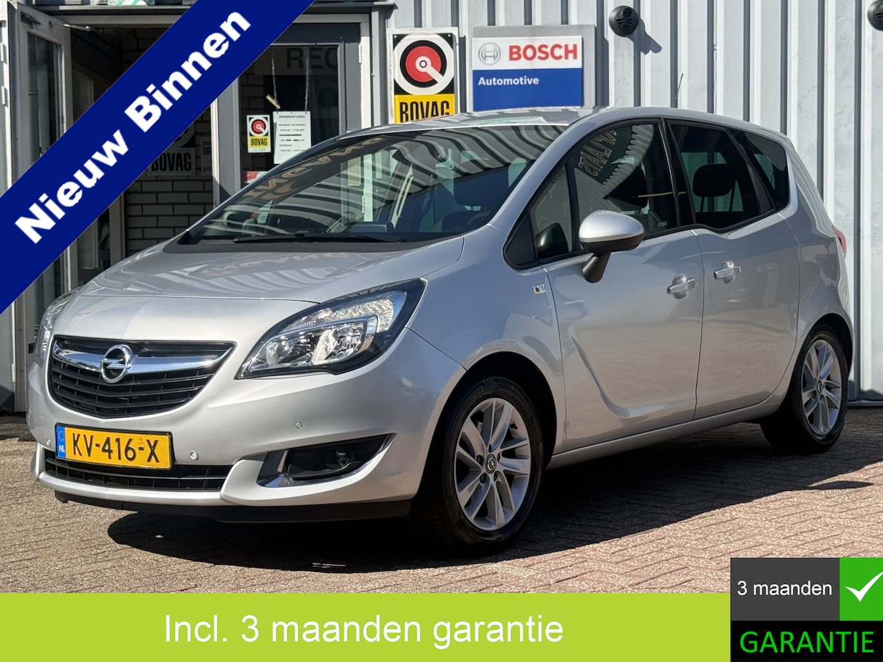 Opel Meriva - 1.4 Turbo Cosmo | DEALER ONDERHOUDEN | NAVI | TREKHAAK | PDC V/A | CRUISE | - AutoWereld.nl