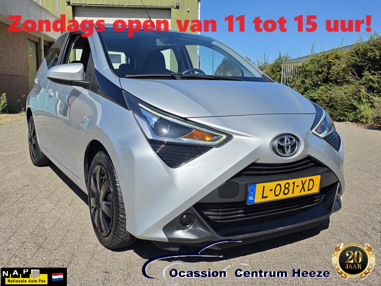 Toyota Aygo - 1.0 VVT-i x-play 1.0 VVT-i x-Play, Camera! Carplay! VERWACHT!! - AutoWereld.nl