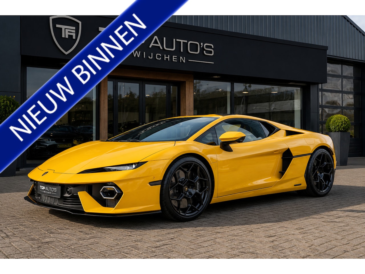 Lamborghini Temerario - 4.0 V8 Giallo Auge - Lift - Sonus Faber - 5 Year Warranty Pass Display - Stoel Verw/Koelin - AutoWereld.nl