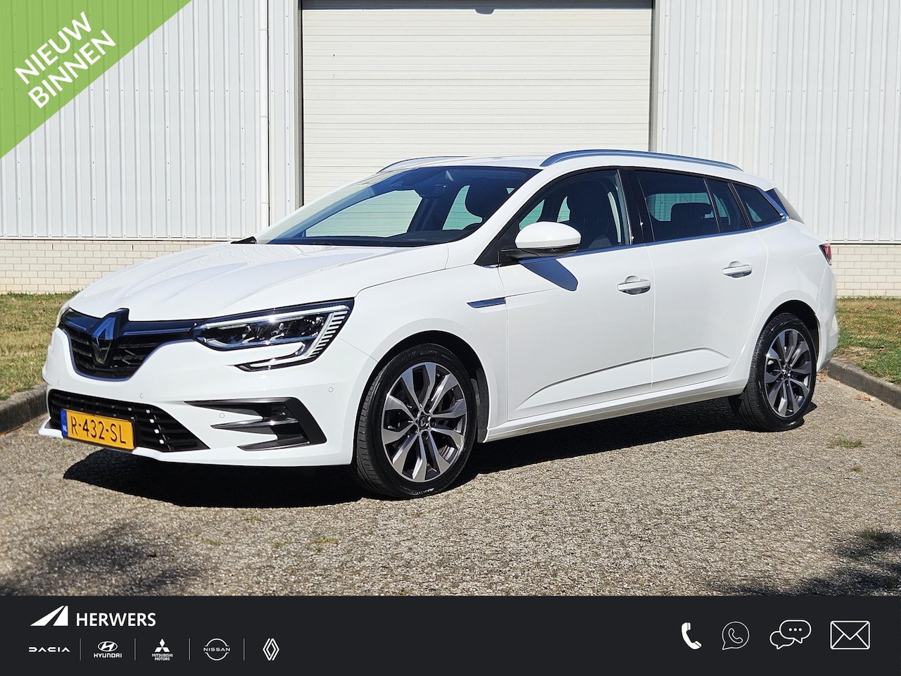 Renault Mégane Estate - 1.3 TCe 140 Techno / Trekhaak / Dealeronderhouden / Adaptieve Cruise control / Stoel&stuur - AutoWereld.nl