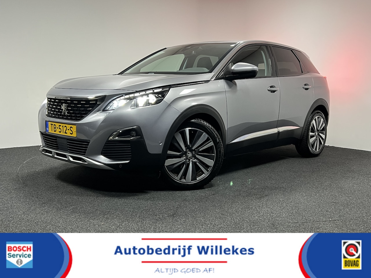 Peugeot 3008 - 1.2 PureTech Blue Lease Premium | DISTRIBUTIE VERVANGEN | NAVI | TREKHAAK | KEYKESS | - AutoWereld.nl