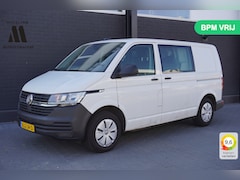 Volkswagen Transporter - 2.0 TDI 150PK Automaat Dubbele Cabine EURO 6 - Airco - Cruise - Camera - € 18.900, - Excl