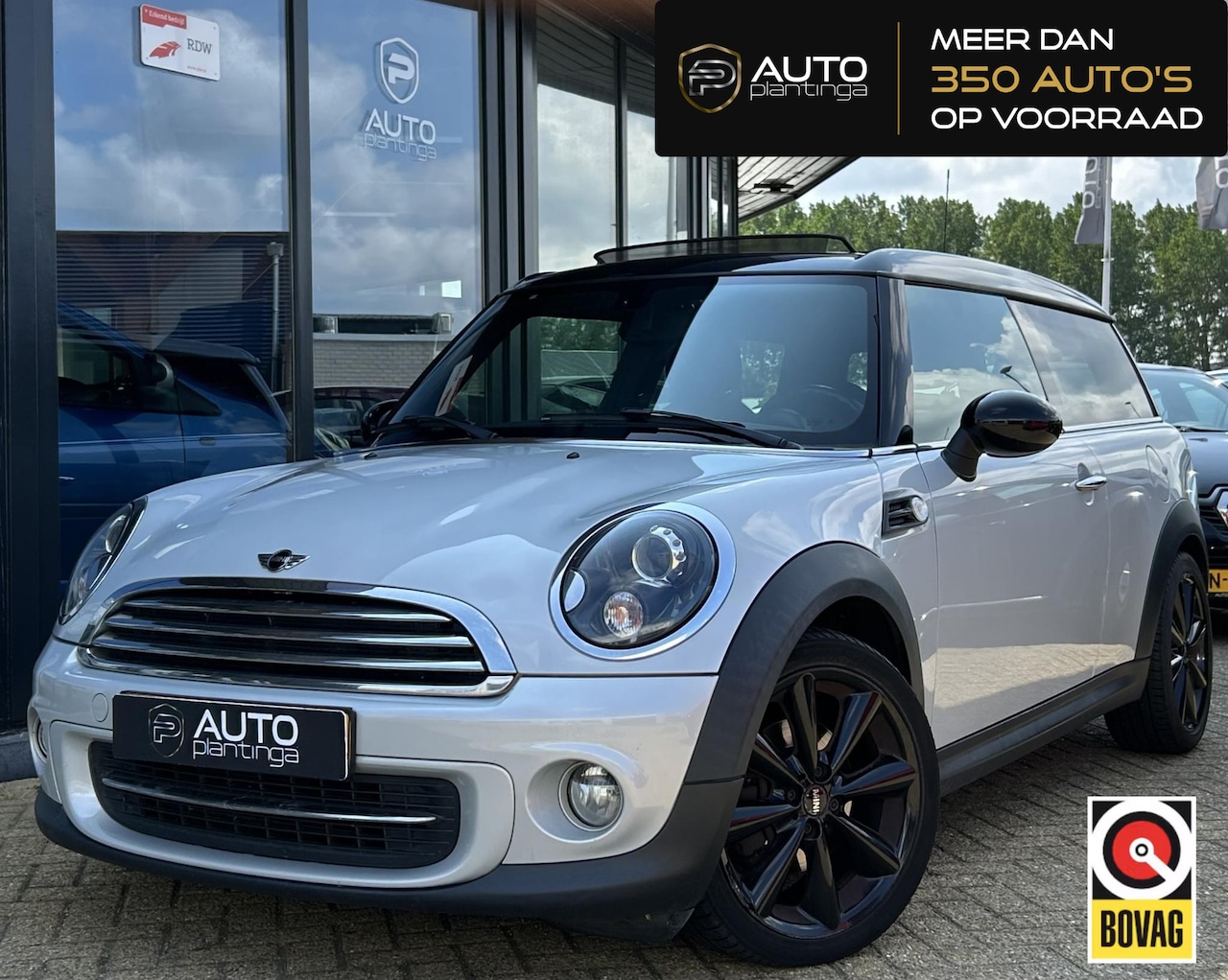 MINI Clubman - 1.6 Cooper 122PK | PANO | Stoelverwarming | Bi-Xenon | Parkeersensoren | Lichtmetalen Velg - AutoWereld.nl