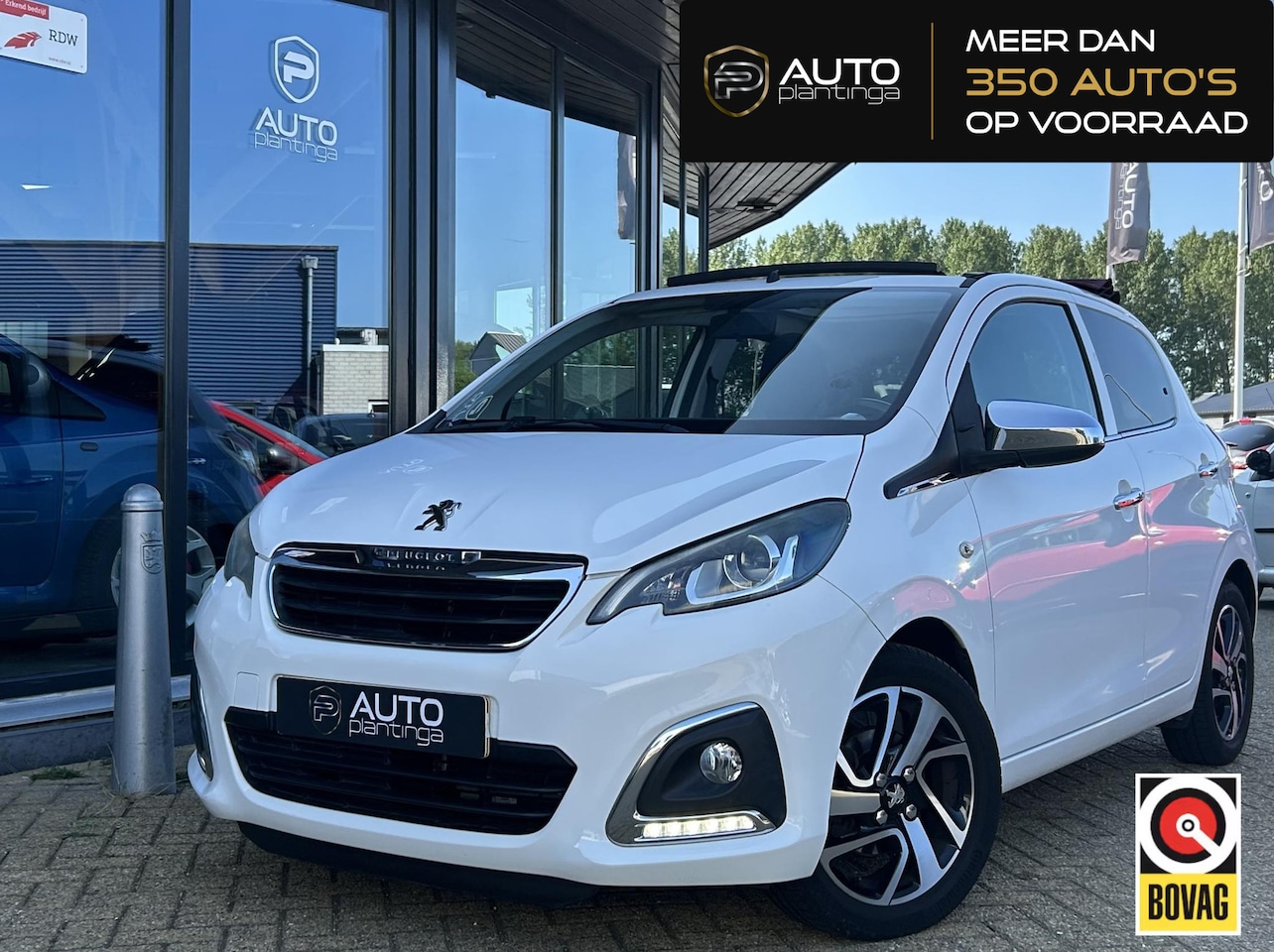 Peugeot 108 - 1.2 VTi Allure Top 82PK | Volledige Onderhoudshistorie | D Riem is Vervangen | Elektrisch - AutoWereld.nl