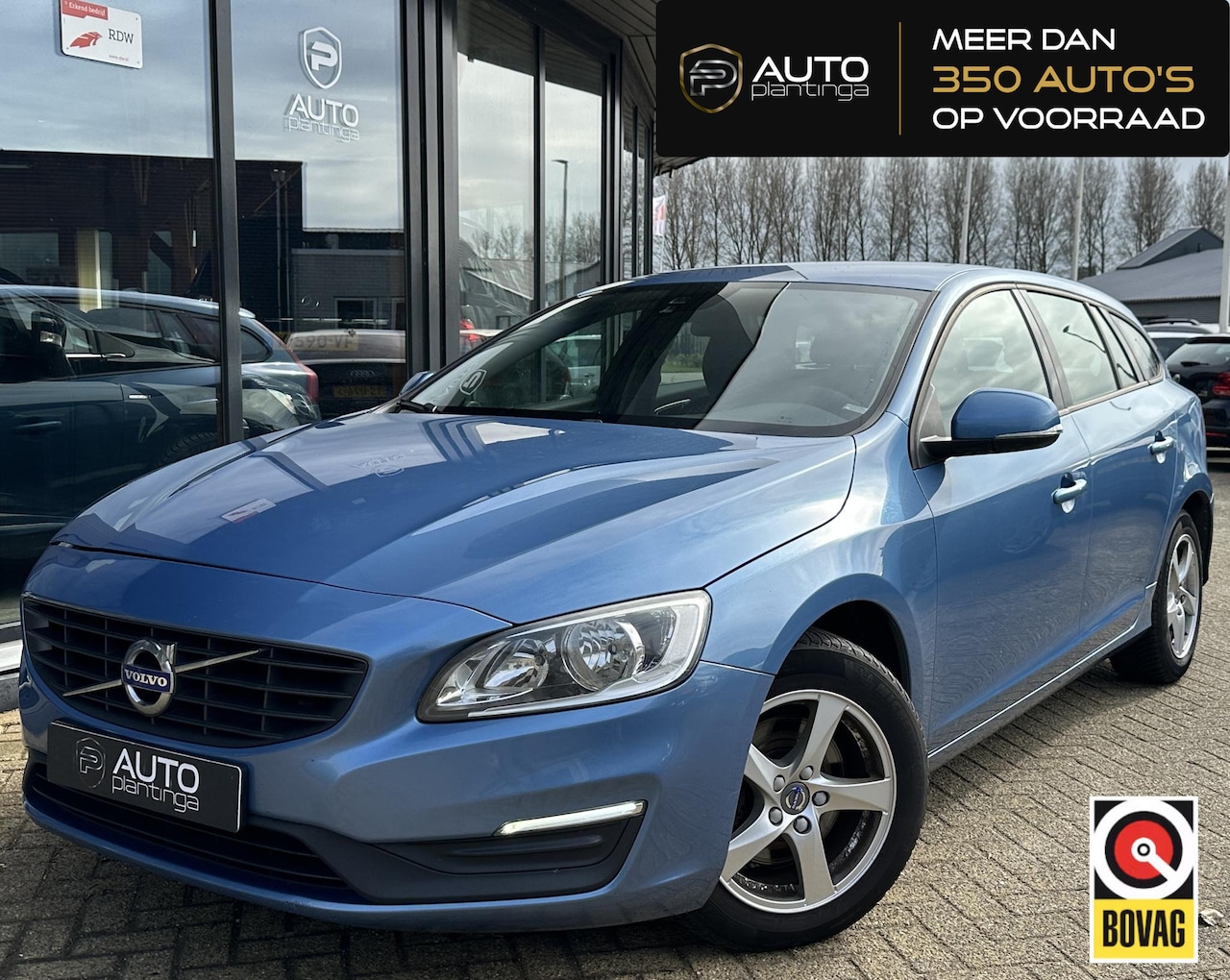Volvo V60 - 2.0 D3 Kinetic Business 150PK | NL AUTO | 2e Eigenaar | Zeer Nette Staat | Trekhaak | Park - AutoWereld.nl