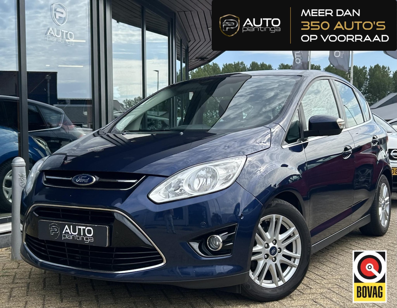 Ford C-Max - 1.0 Titanium 125PK | Nette Staat | 2e Eigenaar | NL AUTO | Onderhoudshistorie | Achteruitr - AutoWereld.nl