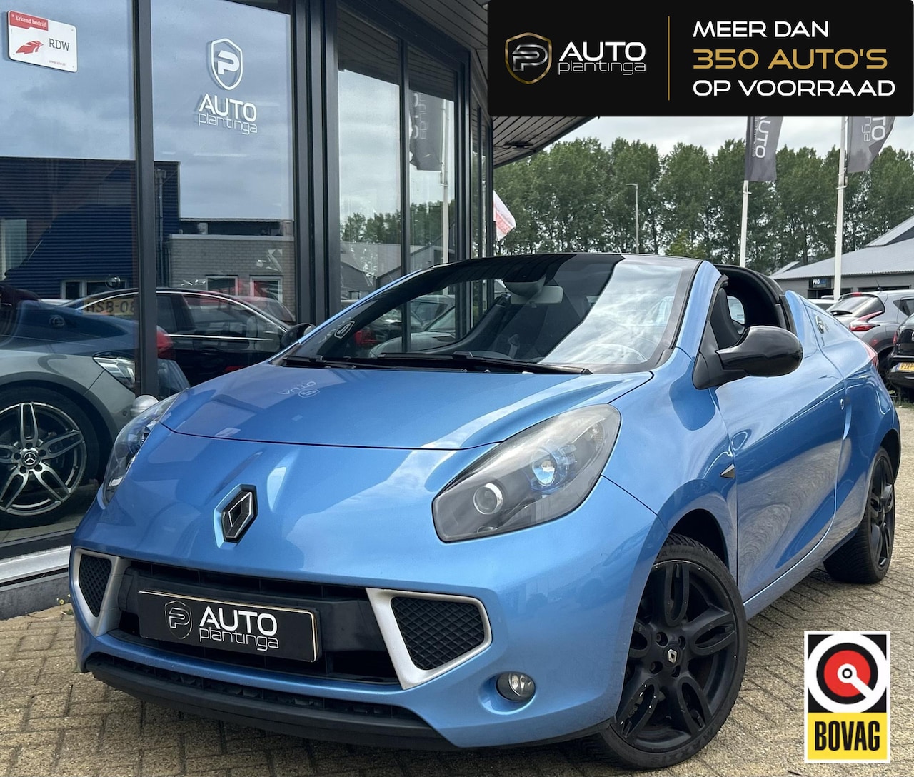 Renault Wind - 1.2 TCE Exception 102PK | CABRIO | Nette Staat | Cruise Control | Lichtmetalen Velgen | Cl - AutoWereld.nl