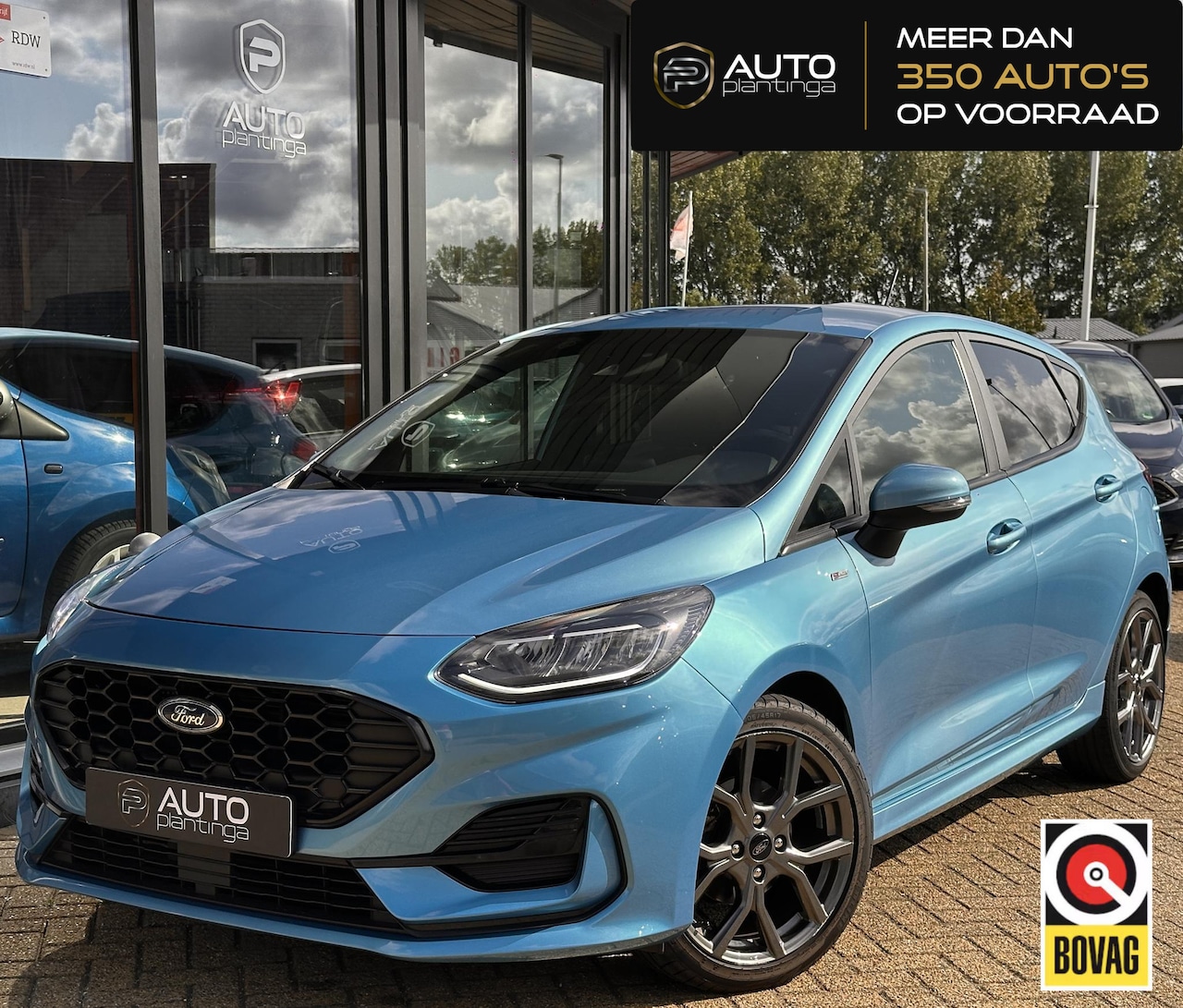 Ford Fiesta - 1.0 EcoBoost Hybrid ST-Line X 135PK | Stoelverwarming | Stuurverwarming | Voorruitverwarmi - AutoWereld.nl