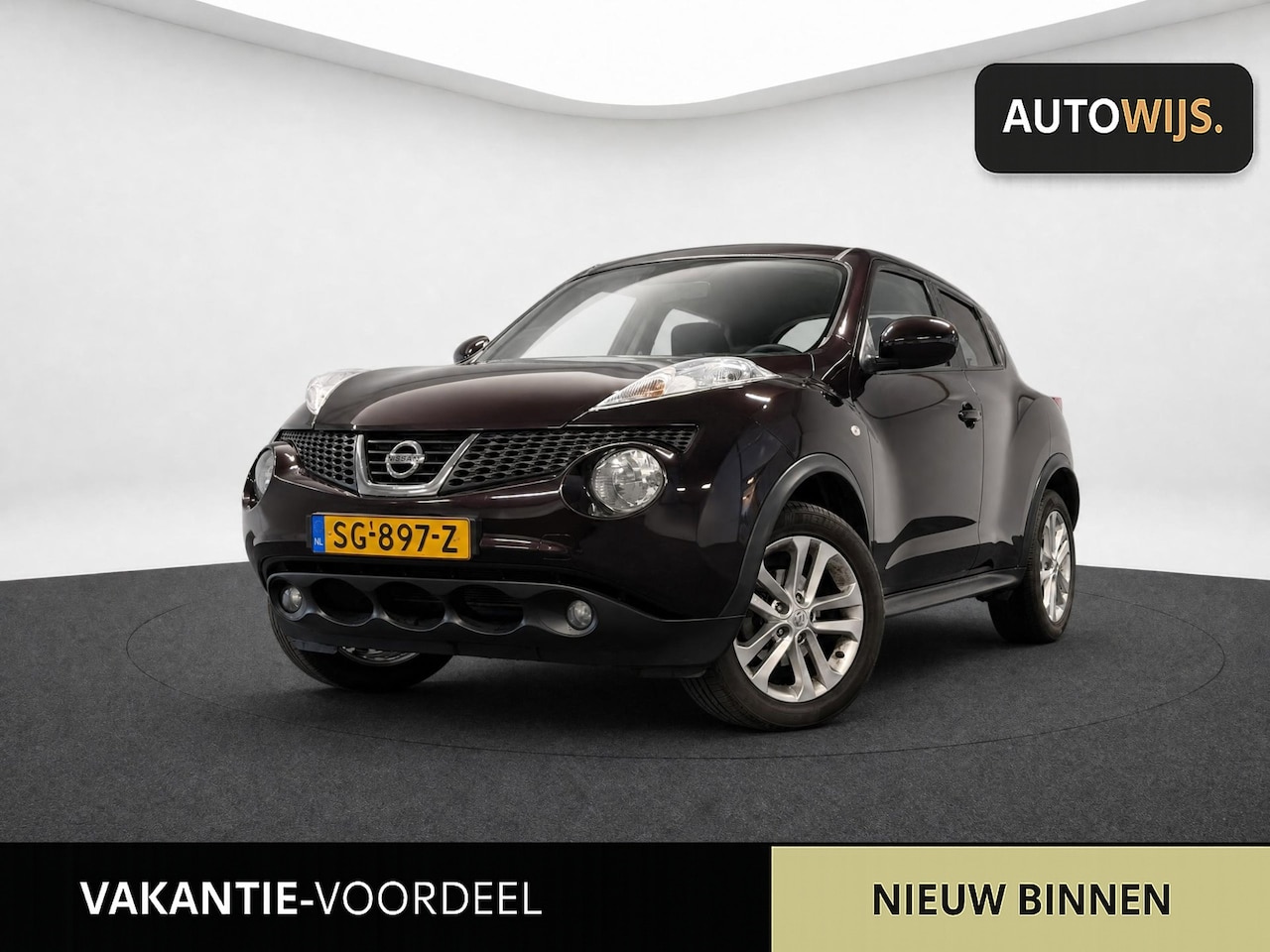 Nissan Juke - 1.6 Acenta|TREKHAAK|CLIMA|CRUISE|APK 4-2027 - AutoWereld.nl
