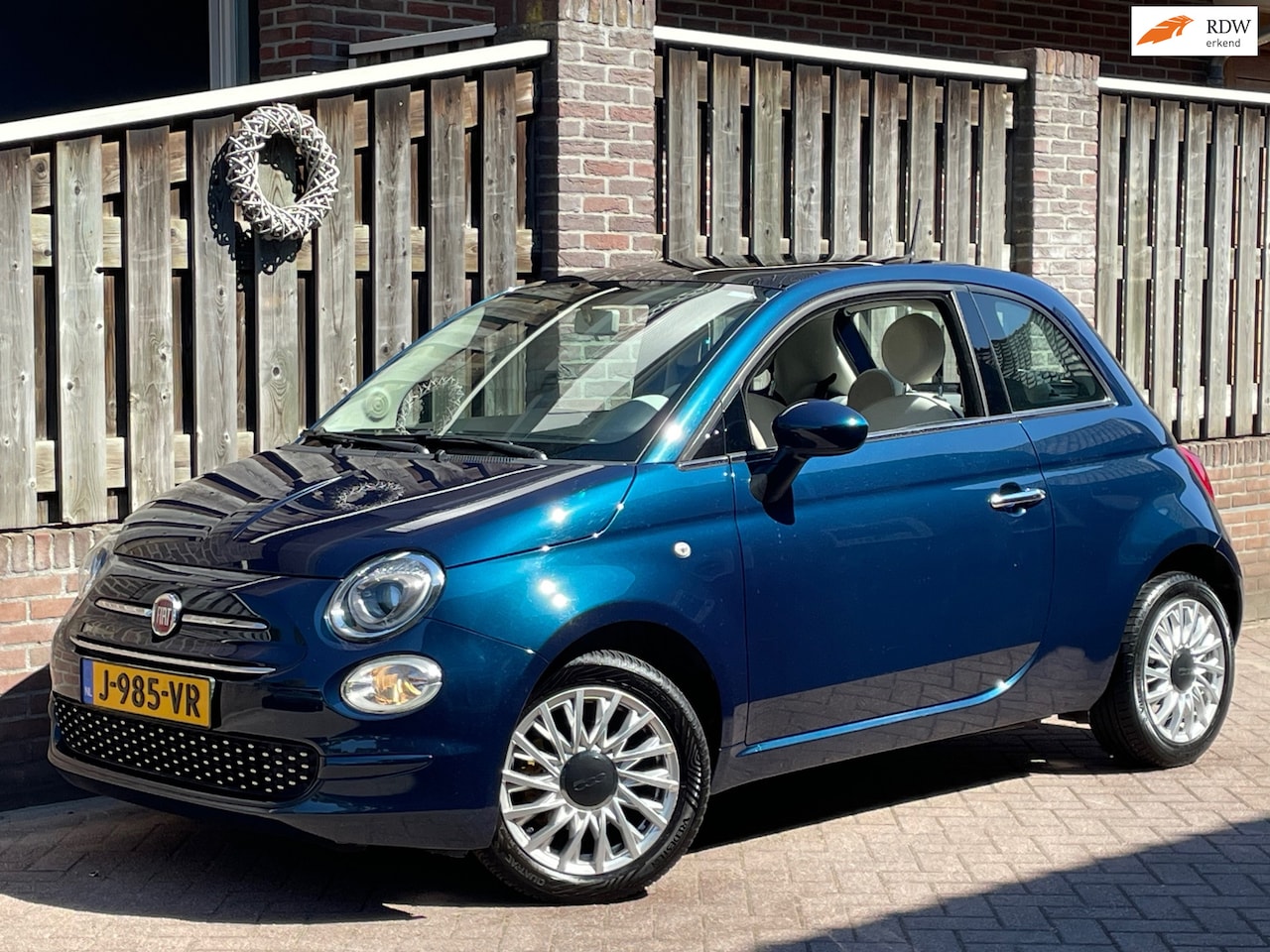 Fiat 500 - 1.2 Lounge AIRCO/CLIMA, Cruise, panoramadak, 119DKM - AutoWereld.nl