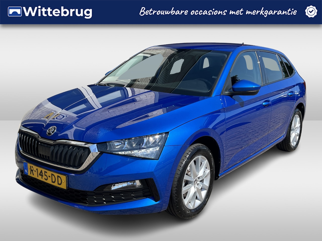 Skoda Scala - 1.0 TSI Online Edition / CRUISE/ SMARTLINK/ AIRCO/ PARK. SENSOREN/ DAB/ MULTIMEDIA/ PRIVAC - AutoWereld.nl
