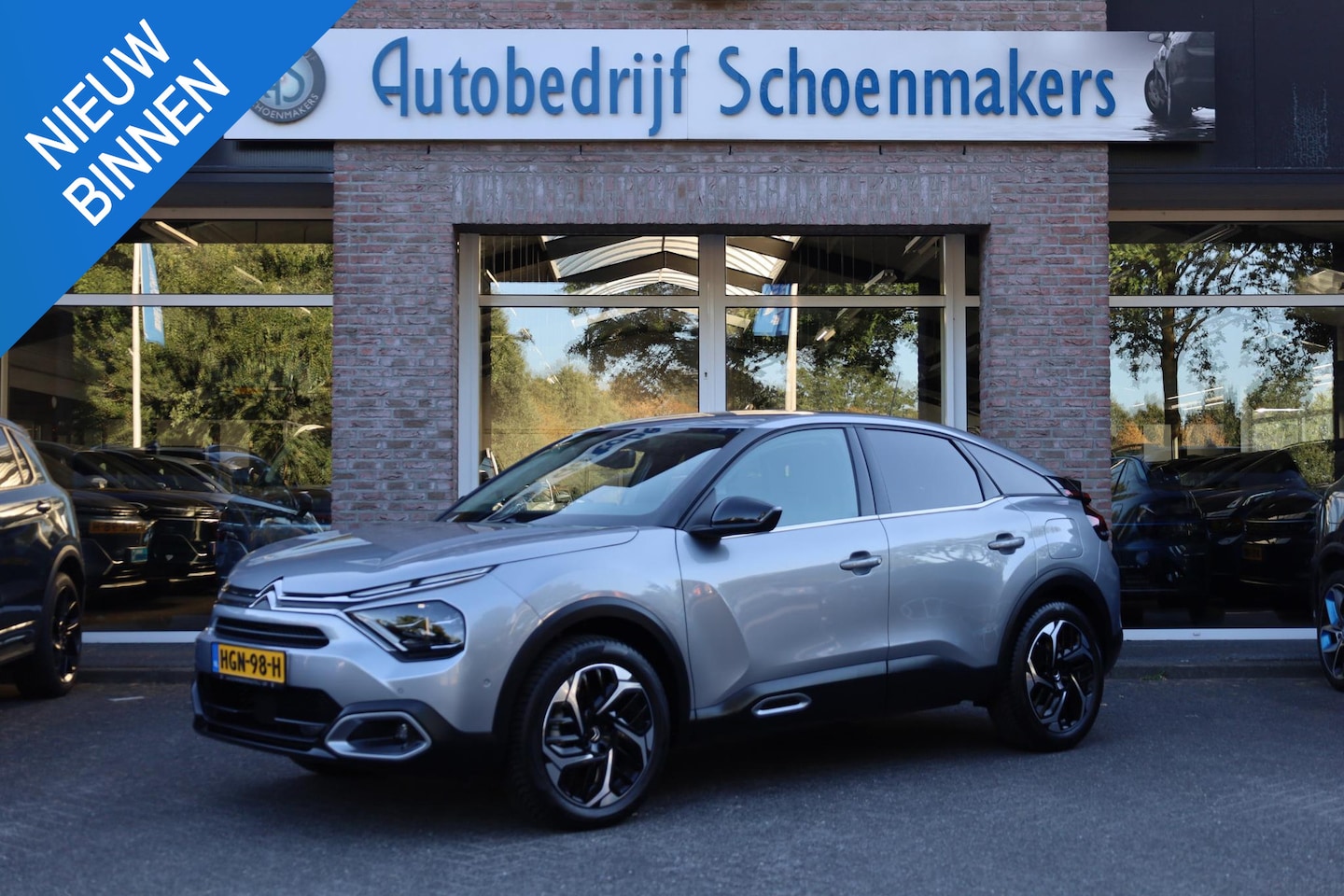 Citroën C4 - 1.2 Puretech Max CAMERA TREKHAAK-AFN HEAD-UP CARPLAY DAB NAVI HALFLEER - AutoWereld.nl