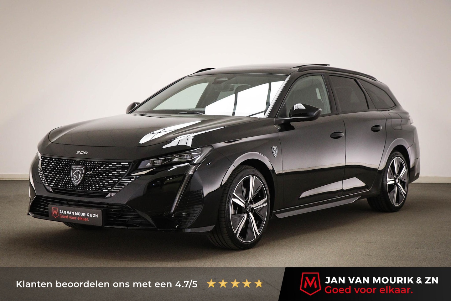 Peugeot 308 SW - 1.6 Plug-in Hybrid 225 GT | PANORAMADAK | MATRIX LED | DAB | APPLE | CAMERA | 18" - AutoWereld.nl