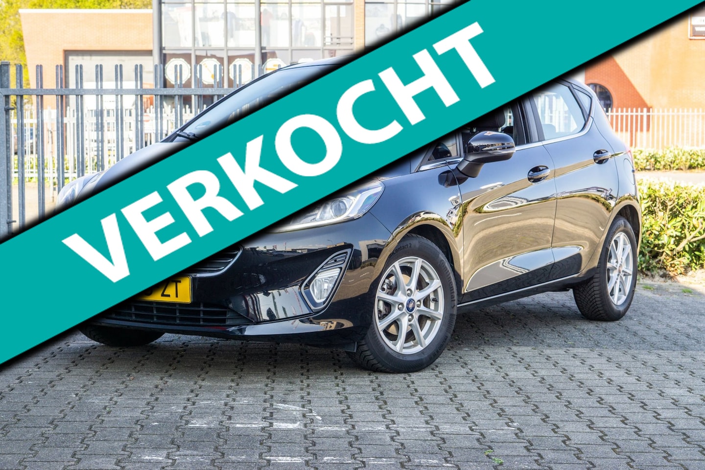 Ford Fiesta - 1.0 EcoBoost Hybrid Titanium NAVI/CRUISE/PDC - AutoWereld.nl