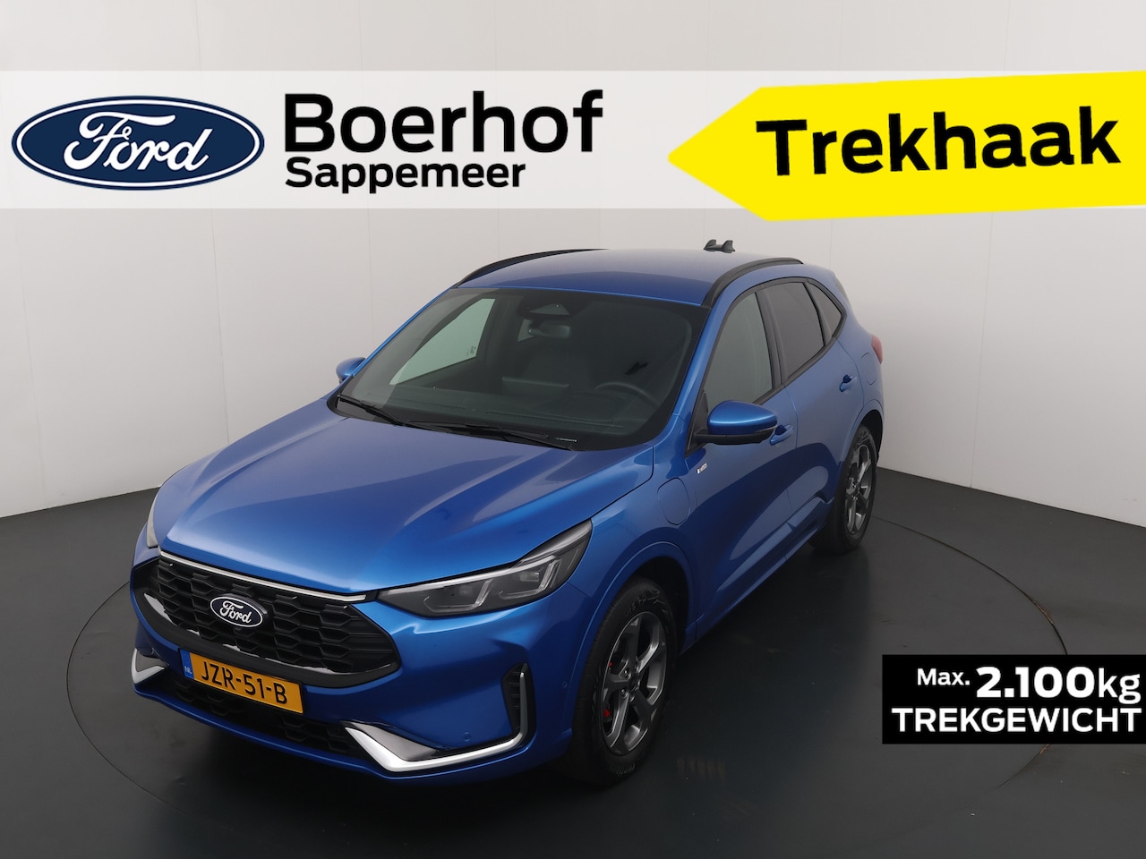 Ford Kuga - ST-Line X 2.5 PHEV 243 pk | Trekhaak | Winter Pack | AGR stoelen I Adapt. LED I Adapt Crui - AutoWereld.nl