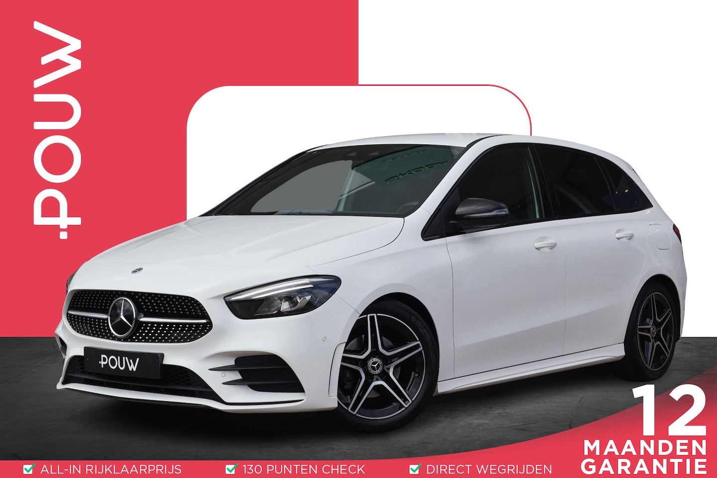 Mercedes-Benz B-klasse - 180 136pk Business Solution AMG | Trekhaak | Camera | Navigatie | Carplay | PDC - AutoWereld.nl