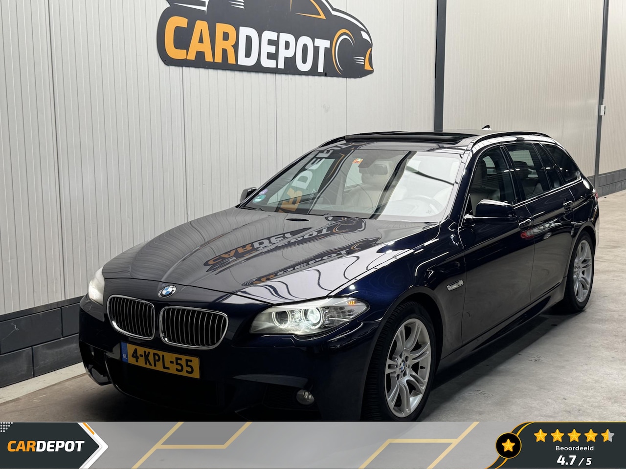 BMW 5-serie Touring - 520i Zeer Netjes Panorama  VirtualCP HUD - AutoWereld.nl