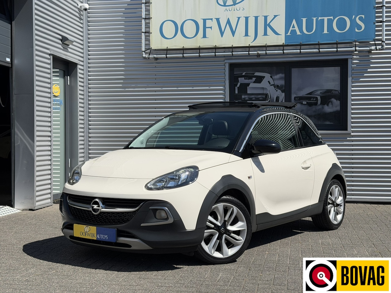 Opel ADAM - 1.0 Turbo Rocks Cabrio Airco Cruise-Control PDC - AutoWereld.nl