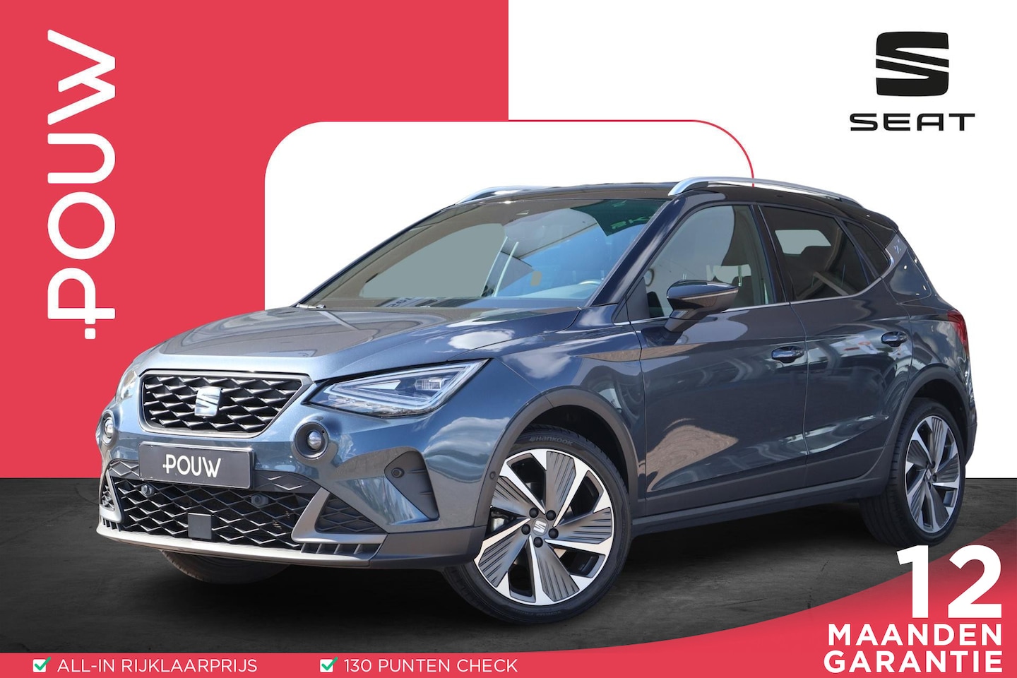 SEAT Arona - 1.0 TSI 95pk FR Business Intense | Navigatie | Camera | Adaptive Cruise | Stoelverwarming - AutoWereld.nl