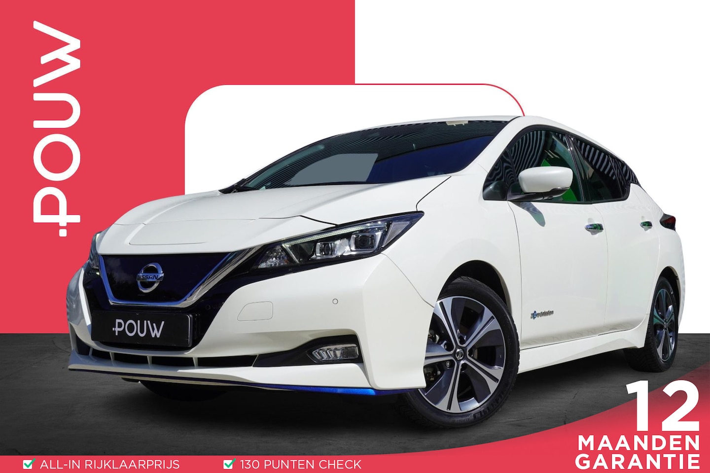 Nissan LEAF - 3.Zero 218pk Limited Edition 62 kWh | Trekhaak | 360 camera | Leer | Adaptive Cruise | Sto - AutoWereld.nl