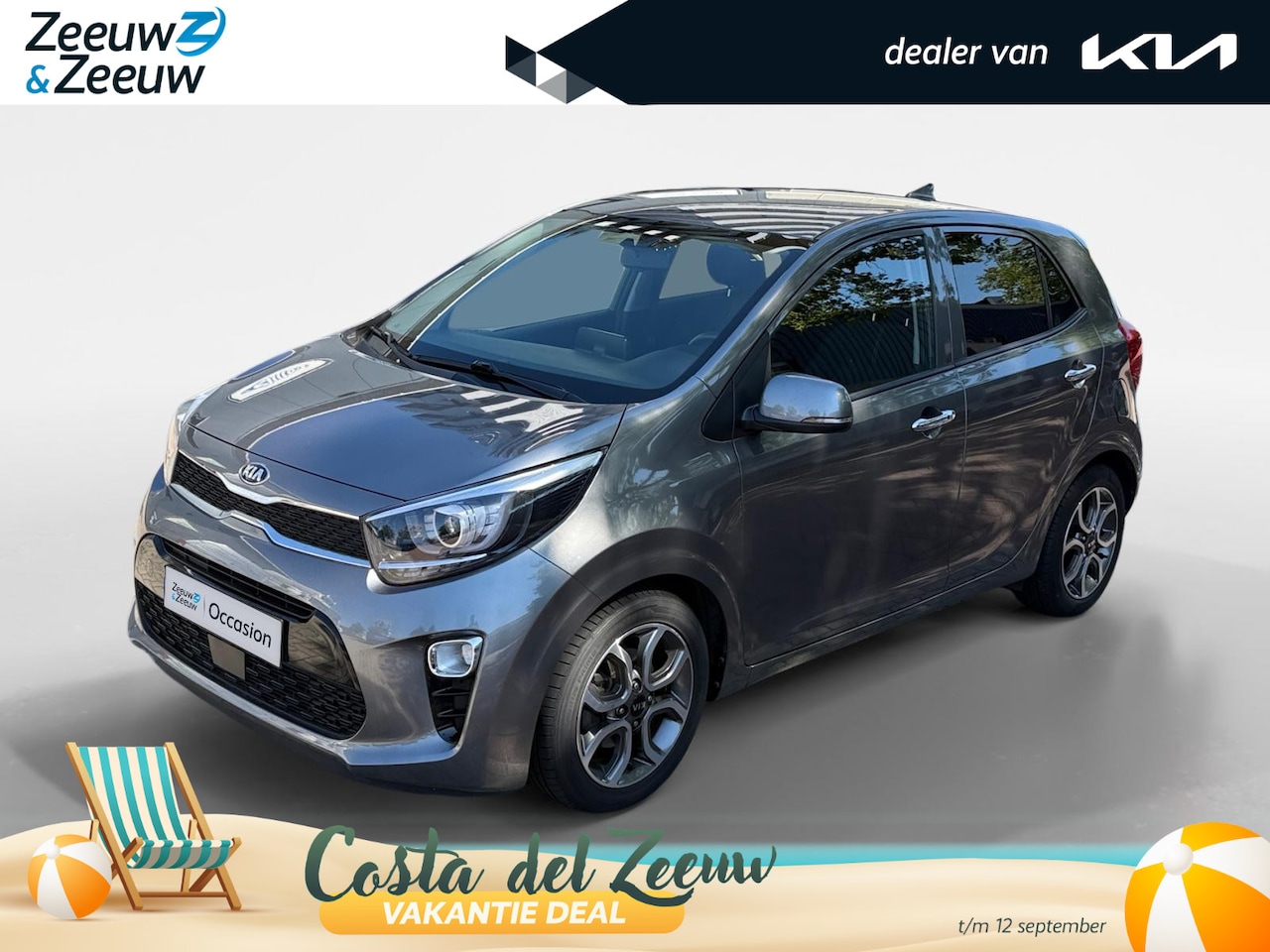 Kia Picanto - 1.0 DPi DynamicPlusLine | Achteruitrijcamera | Apple Carplay/Android Auto | Cruise Control - AutoWereld.nl