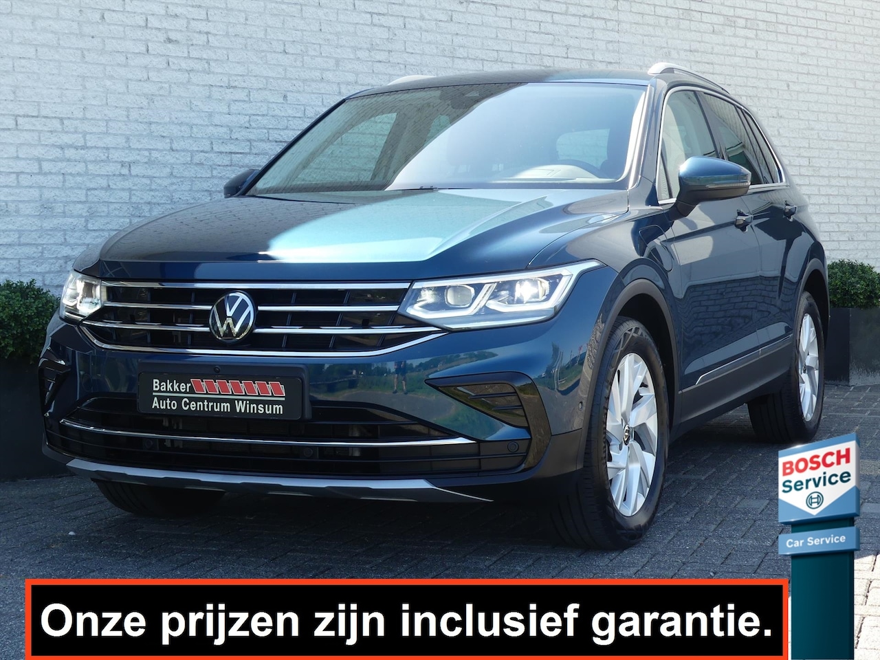 Volkswagen Tiguan - 1.4 eHYBRID ELEGANCE 245PK CAMERA/TREKHAAK/HUD/EL.A-KLEP/STOEL+STUURVERW. - AutoWereld.nl