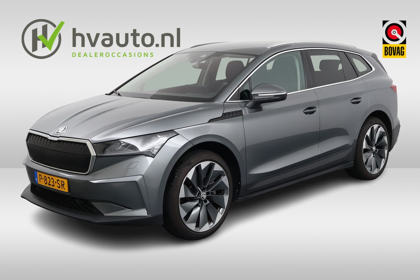 Skoda Enyaq iV - 80 204PK SOH 94,03% VEEL OPTIES | Leer | LED Matrix | Cruise Adaptief | Winterpakket - AutoWereld.nl