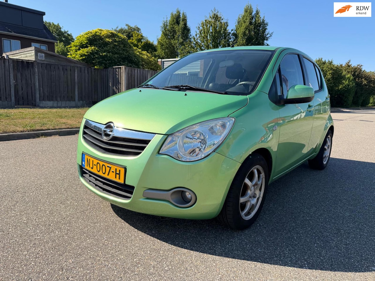 Opel Agila - 1.2 Enjoy 1E eigenaar * Ijskoud airco* Dealer onderhouden*Nieuwe apk - AutoWereld.nl