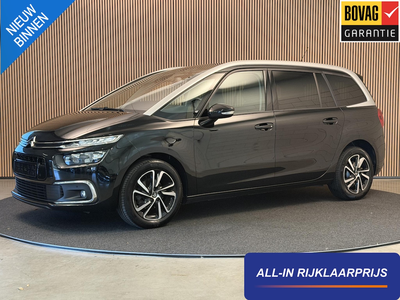 Citroën Grand C4 SpaceTourer - 1.5 BlueHDI 130PK Aut. Shine | 7 Zits | Navi | Camera | Stoelver. | Ecc Airco | Incl. gara - AutoWereld.nl