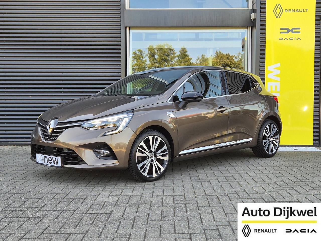 Renault Clio - 1.3 TCe 130 EDC AUTOMAAT Initiale Paris EXCLUSIEF Topmodel met o.a. Leer, Stoel- en Stuurv - AutoWereld.nl