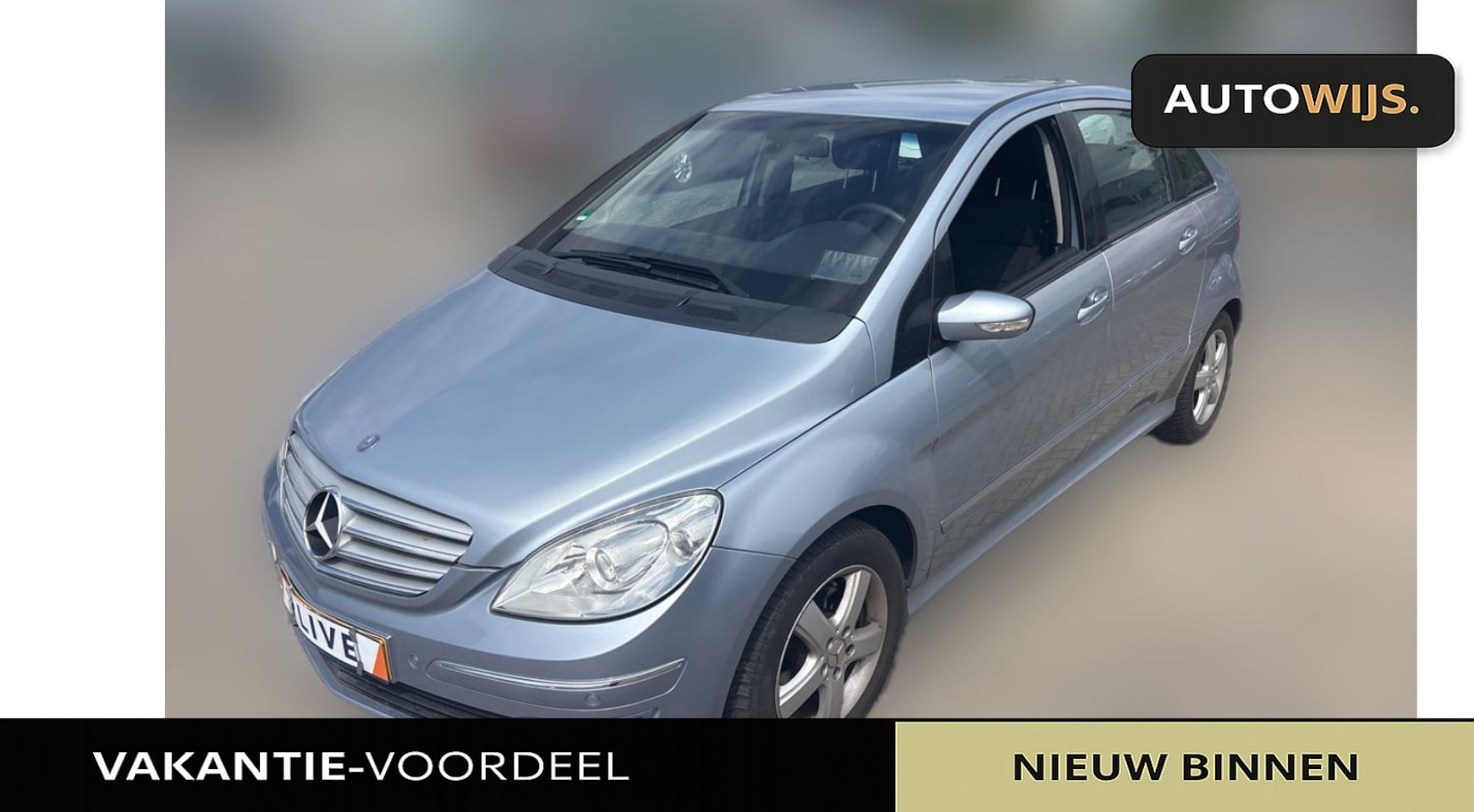 Mercedes-Benz B-klasse - 200|AUT|NL AUTO|APK 7-2027|Goed onderhouden - AutoWereld.nl