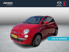 Fiat 500 C - 0.9 TwinAir Turbo Lounge , Automaat, Leder, Cabrioletdak, Clima, LMV 16 Inch, All Season,