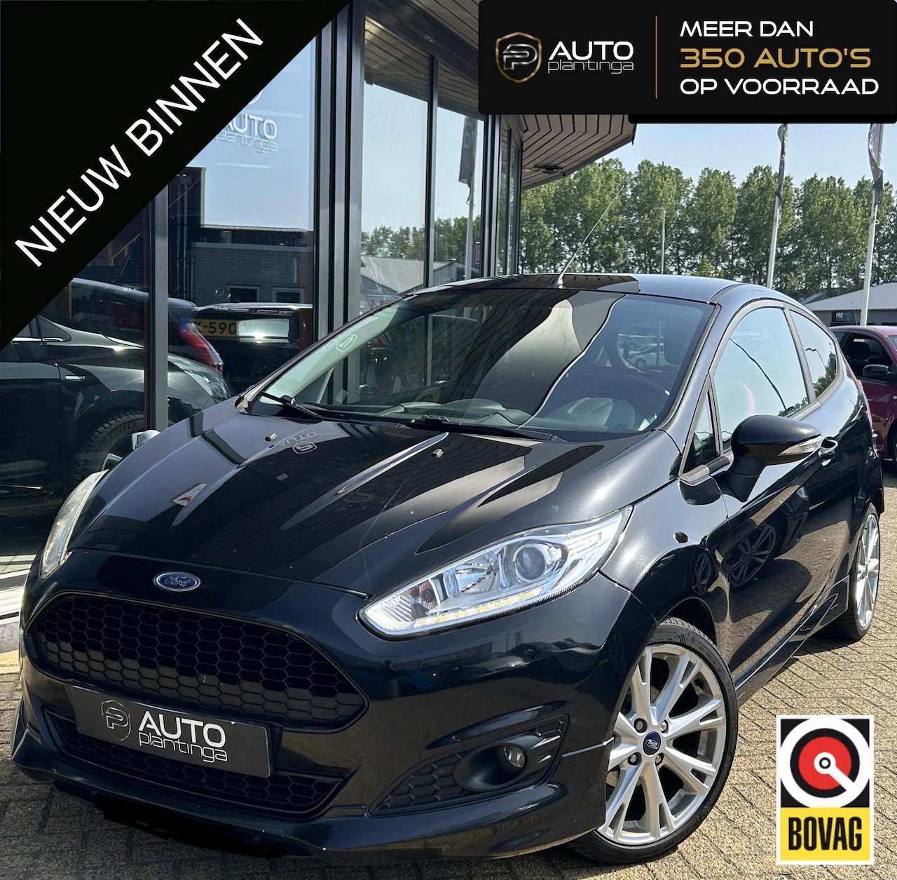 Ford Fiesta - 1.0 EcoBoost Sport 125PK | van de Ford Dealer | Nieuwe APK | Airco | Spoiler | Parkeersens - AutoWereld.nl